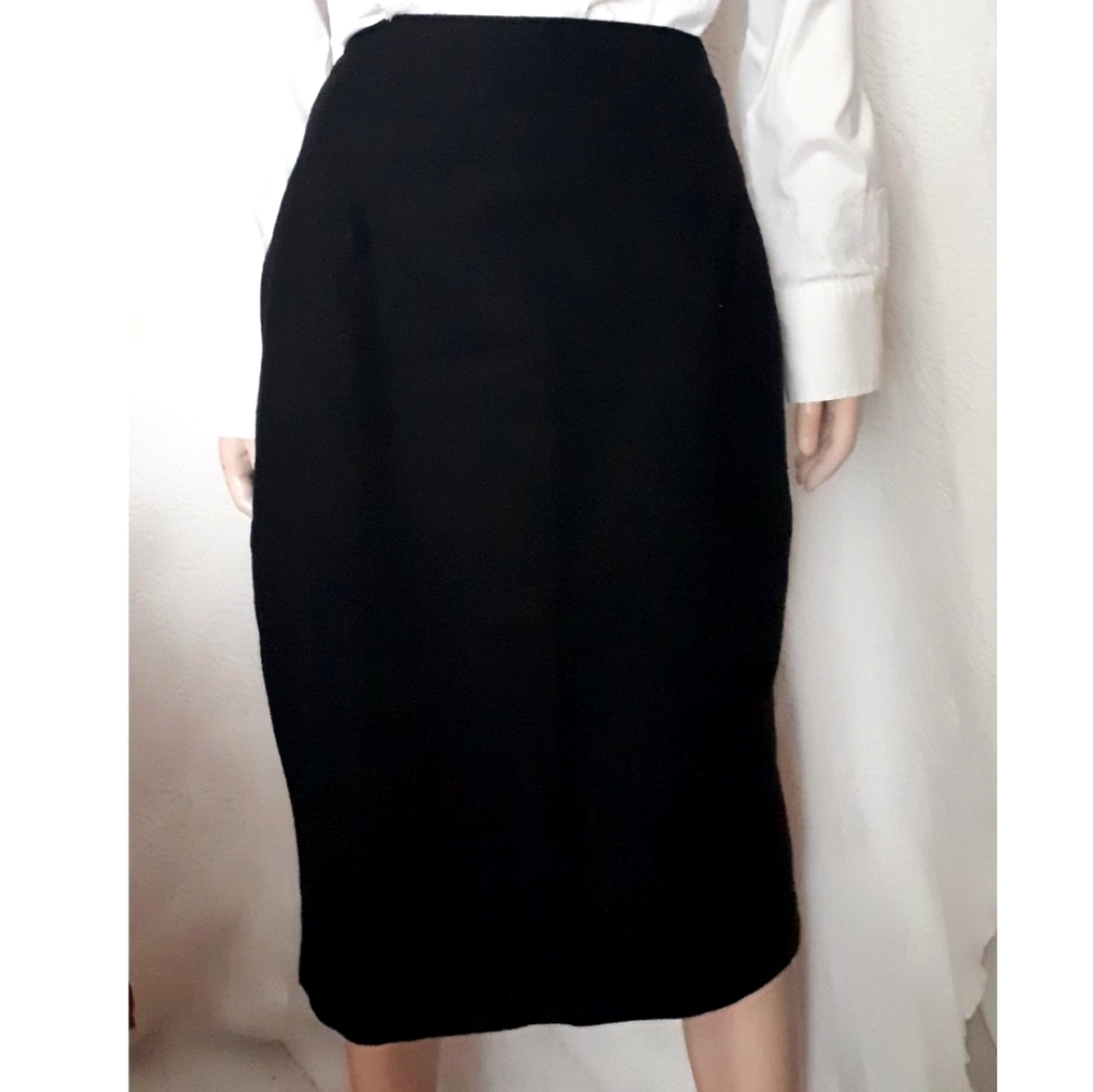 Vintage | Lined Wool Skirt